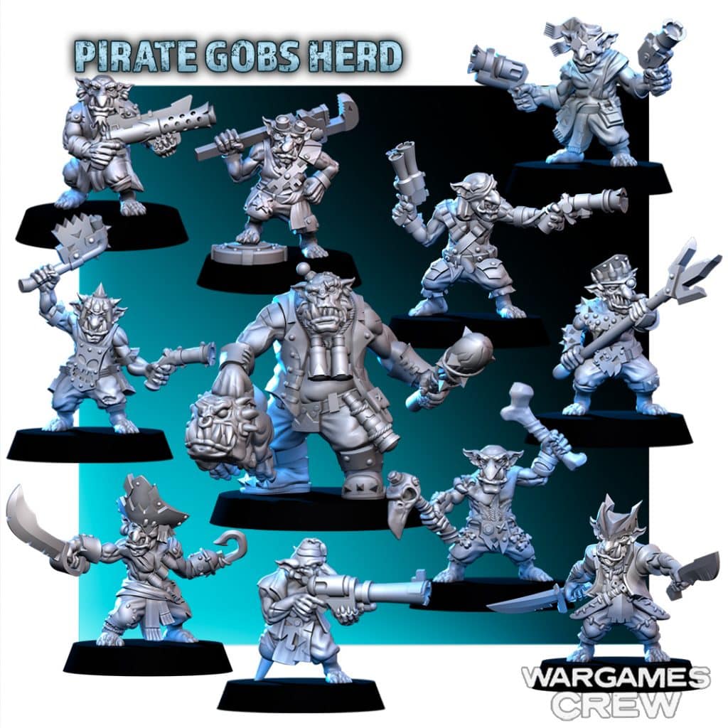 Pirate Gobs Herd Wargames Crew pirate-gobs-herd-wargames-crew