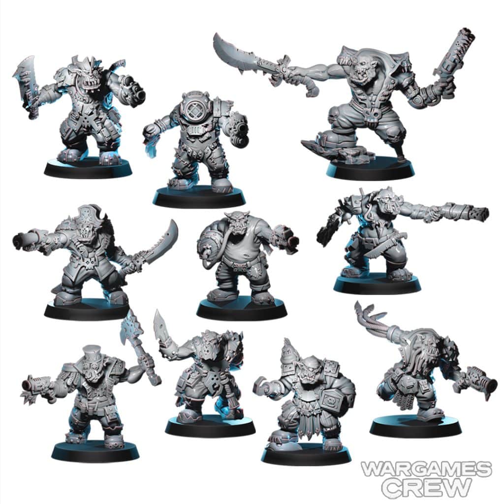 Orck Pirate Sailors – Wargames Crew