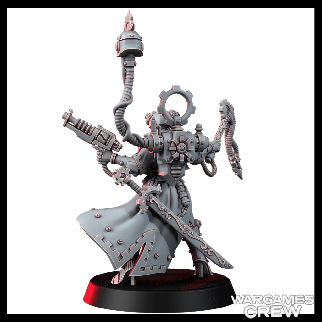 Adept Mechanical Cog General – Wargames Crew