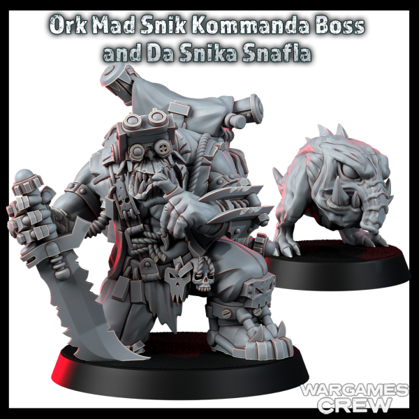 ORK Mad Snik Kommanda Boss and Da Snika Snafla - Image 2