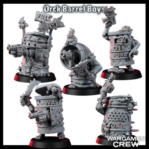 Ork Mad Riders Barrel Boys - Image 2