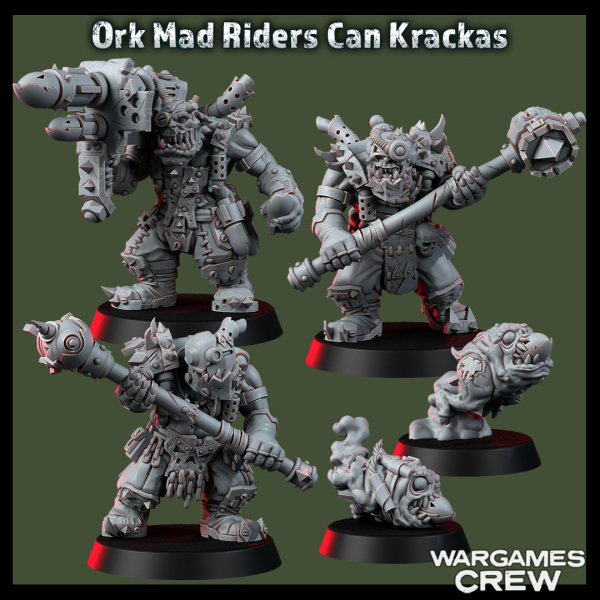 Ork Mad Rider Can Krackas #2