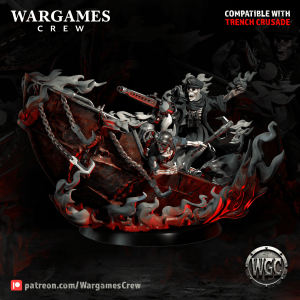 Burning Wraith-Barge