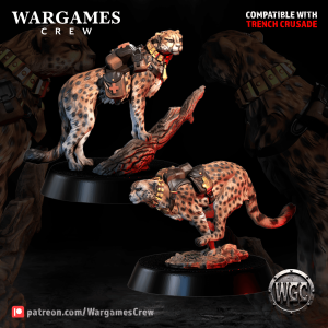 Cheetah Auxiliary Corps x2 (Trench Dogs)