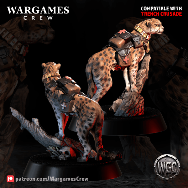 Cheetah Auxiliary Corps x2 (Trench Dogs) - Image 3