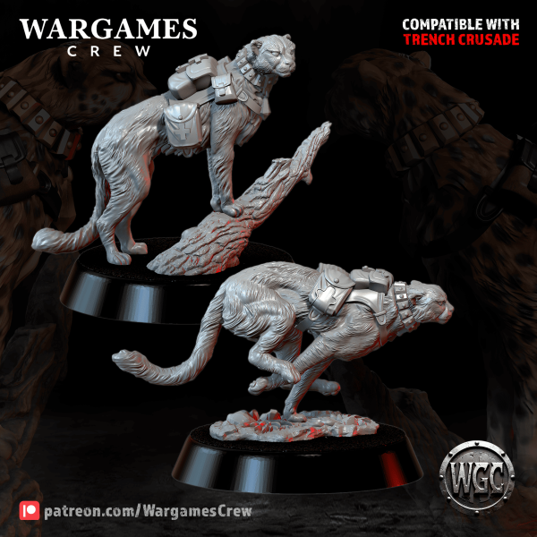 Cheetah Auxiliary Corps x2 (Trench Dogs) - Image 4