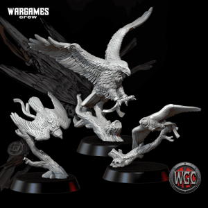 Warriors of the Shadow - Hunting birds x3