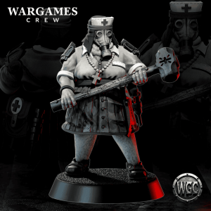 Brunzhilda Hammerkind - Combat Medic & Anesthetist