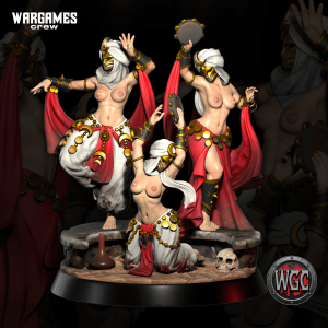 NSFW Daughters of the Veil. Murideen Acolyte Only Nuns Models of the month