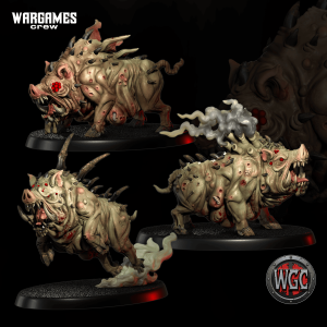 Funeral Hell Pigs x3 (Hounds)