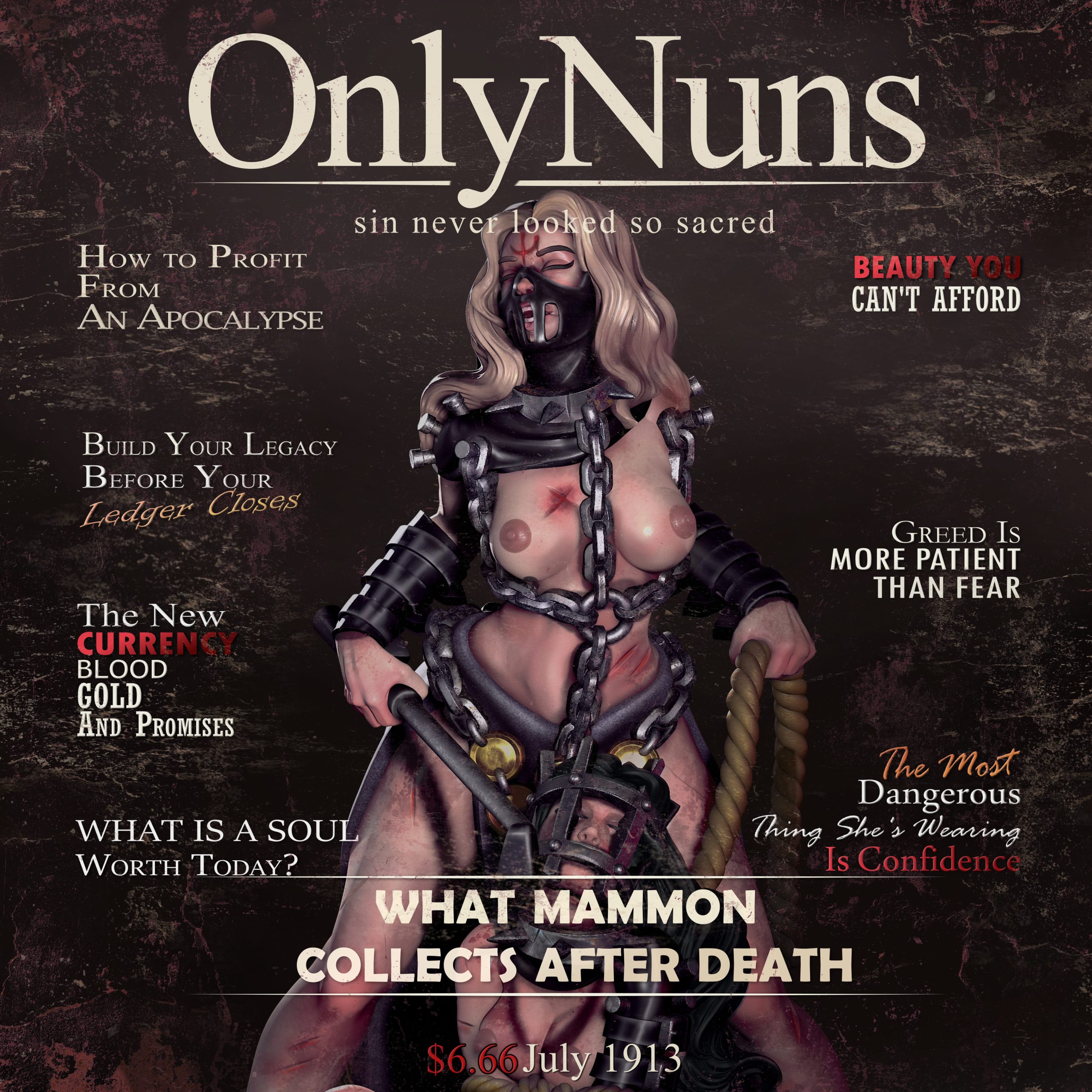 NSFW Belladette of the Tally and Rosaline of the Ledger. Only Nuns Model of the Month 4 NSFW Belladette of the Tally and Rosaline of the Ledger. Only Nuns Model of the Month - Image 4