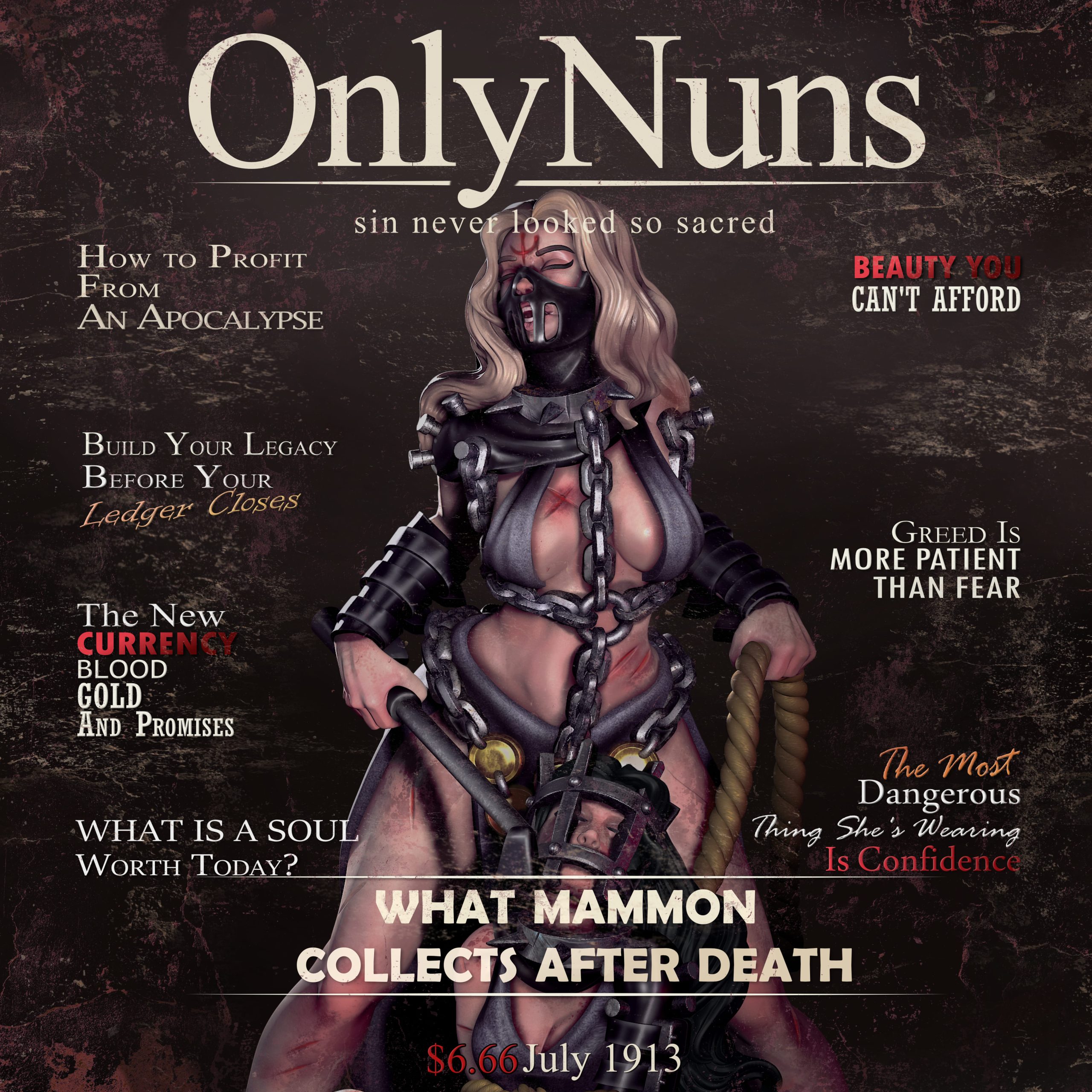 Belladette of the Tally and Rosaline of the Ledger. Only Nuns Model of the Month 4 Belladette of the Tally and Rosaline of the Ledger. Only Nuns Model of the Month - Image 4